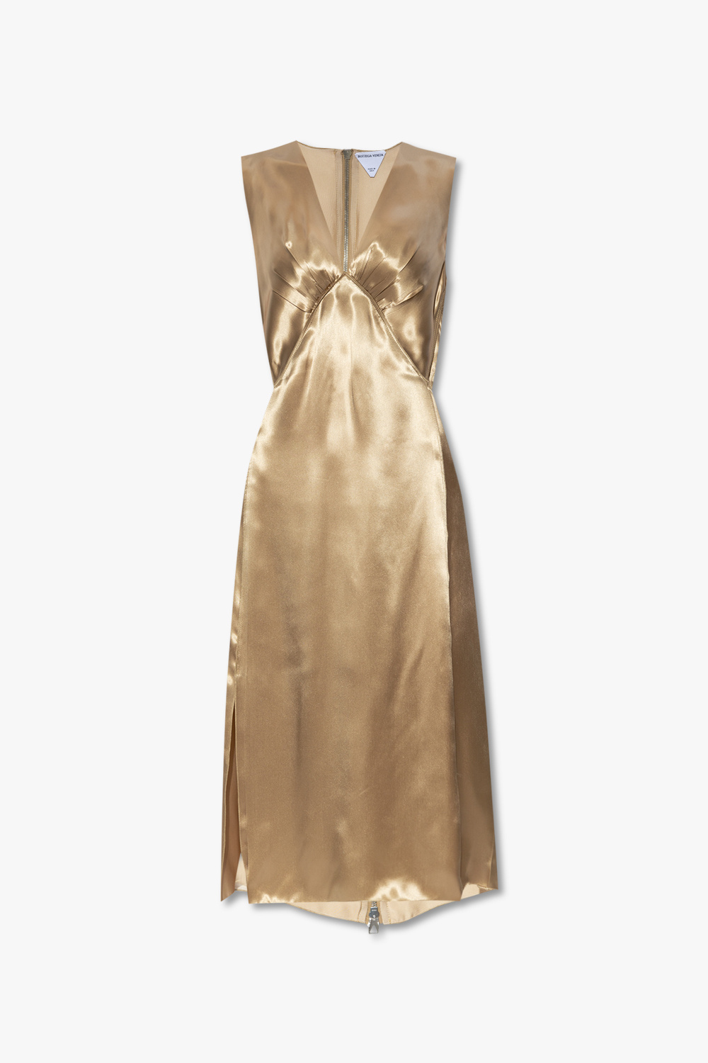 ワンピース BOTTEGA VENETA Women Mid Skirts 723022V2LC0 9640 GOLD Bottega Veneta Twist Bag - Gold Sleeveless dress Bottega
